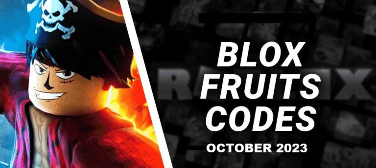 Blox Fruits Roblox Codes (October 2023)